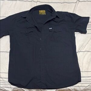 DIXXON Black Casual Button Down Shirt